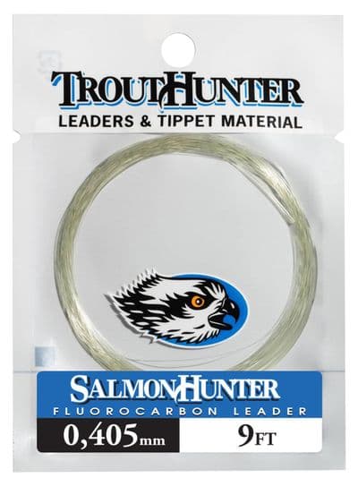 SalmonHunter Fluorocarbon Leader 9ft | 0.405 mm