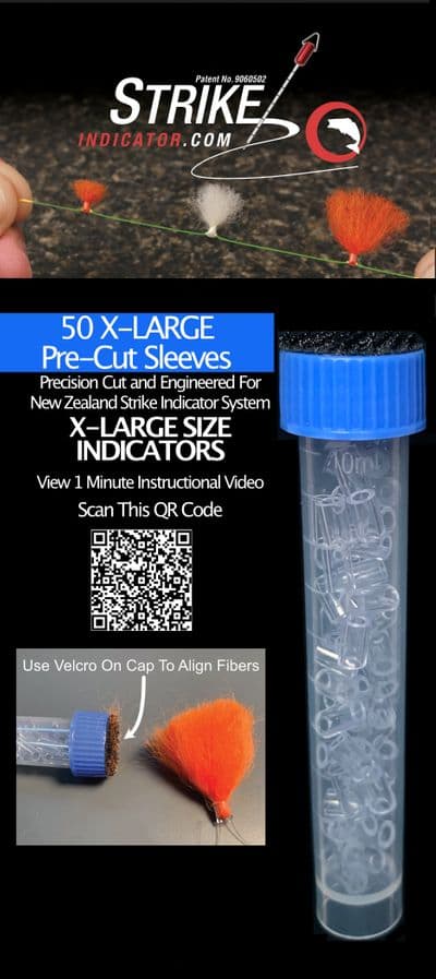 Pre-Cut Sleeves XL Vial w/Velcro Top