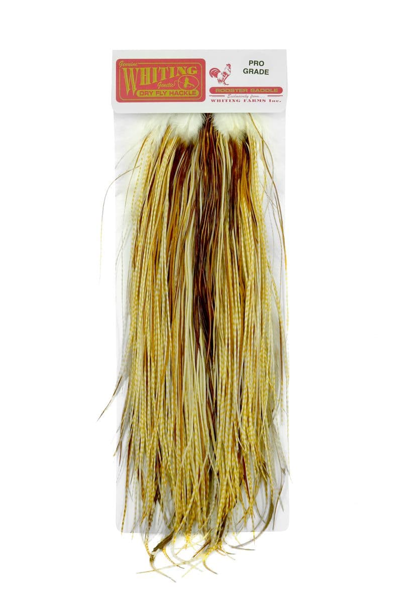Whiting Pro Grade Midge Saddle Medium Ginger view 3