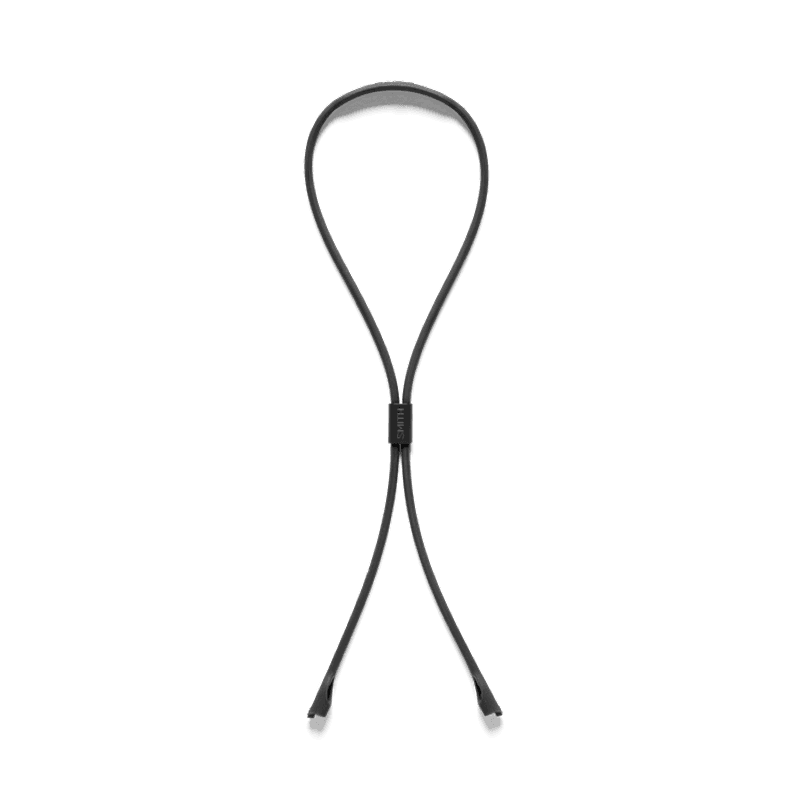 Universal Silicone Leash Black view 1