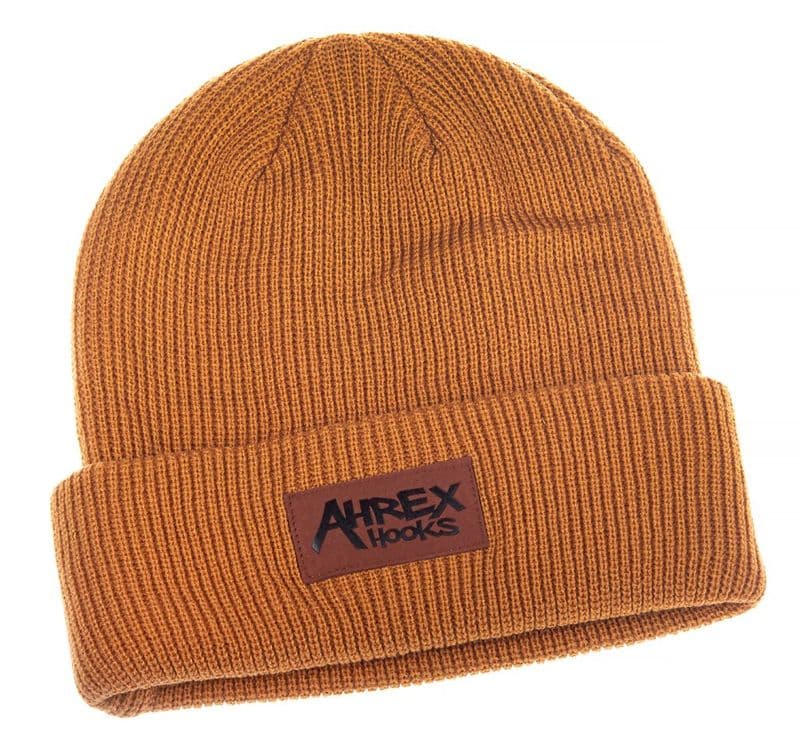 Ahrex Suede Patch Beanie Mustard view 1