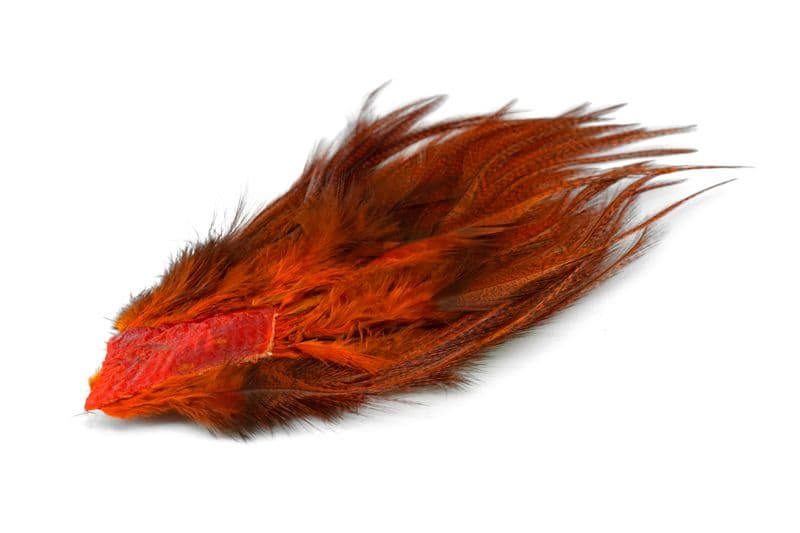 CDL Euro Nymph Tailing Pack Pardo dyed Orange view 3