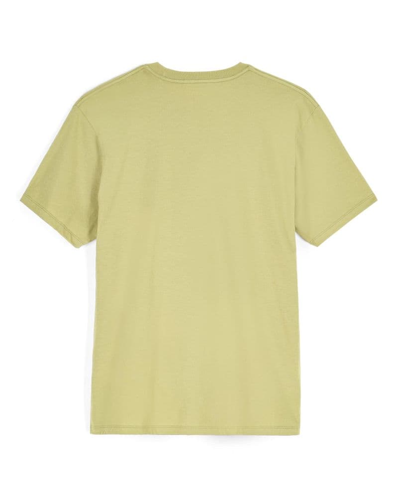 Trout Outline T-Shirt Tent Green view 2