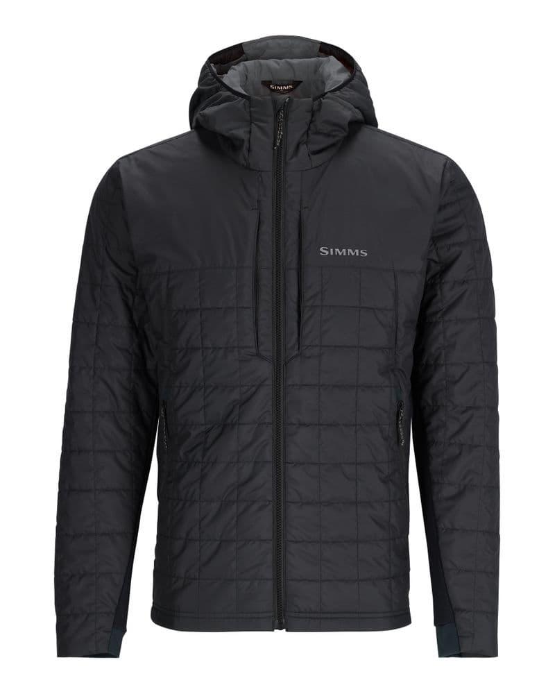 Fall Run Hybrid Hoody Black view 1