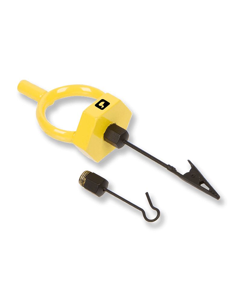 Gator Grip Dubbing Spinner - Yellow view 2