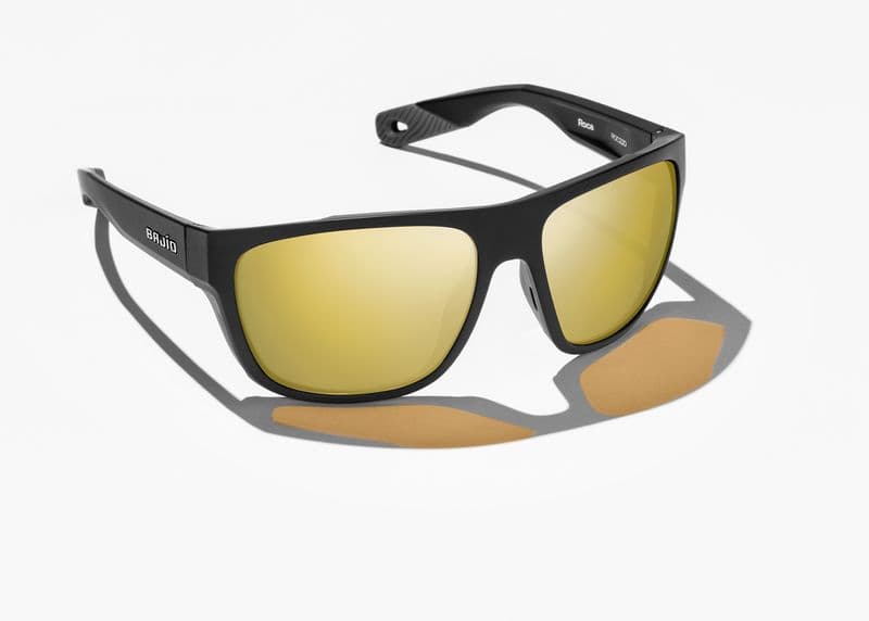 Las Rocas Black Matte Yellow Mirror Glass view 1