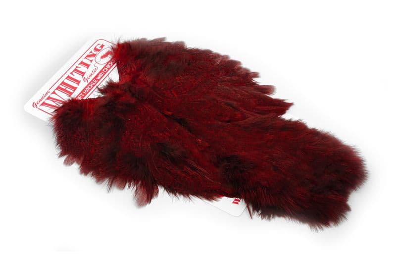 Coq De Leon Hen SH/C Speckled dyed Red view 2