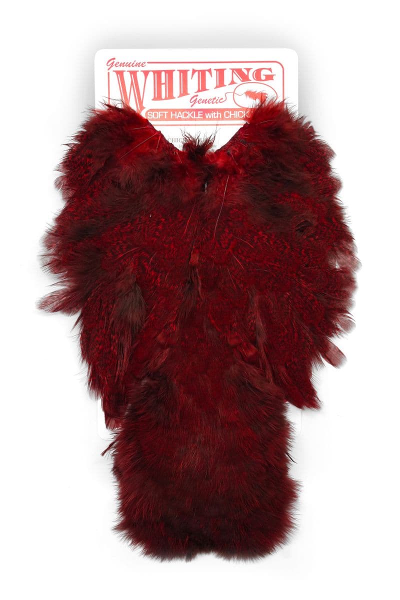 Coq De Leon Hen SH/C Speckled dyed Red view 3