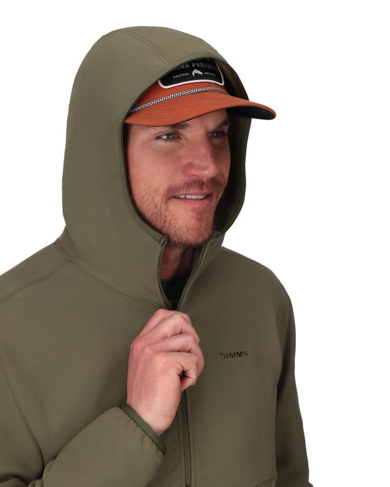 Strata 330 Half-Zip Hoody Loden view 5