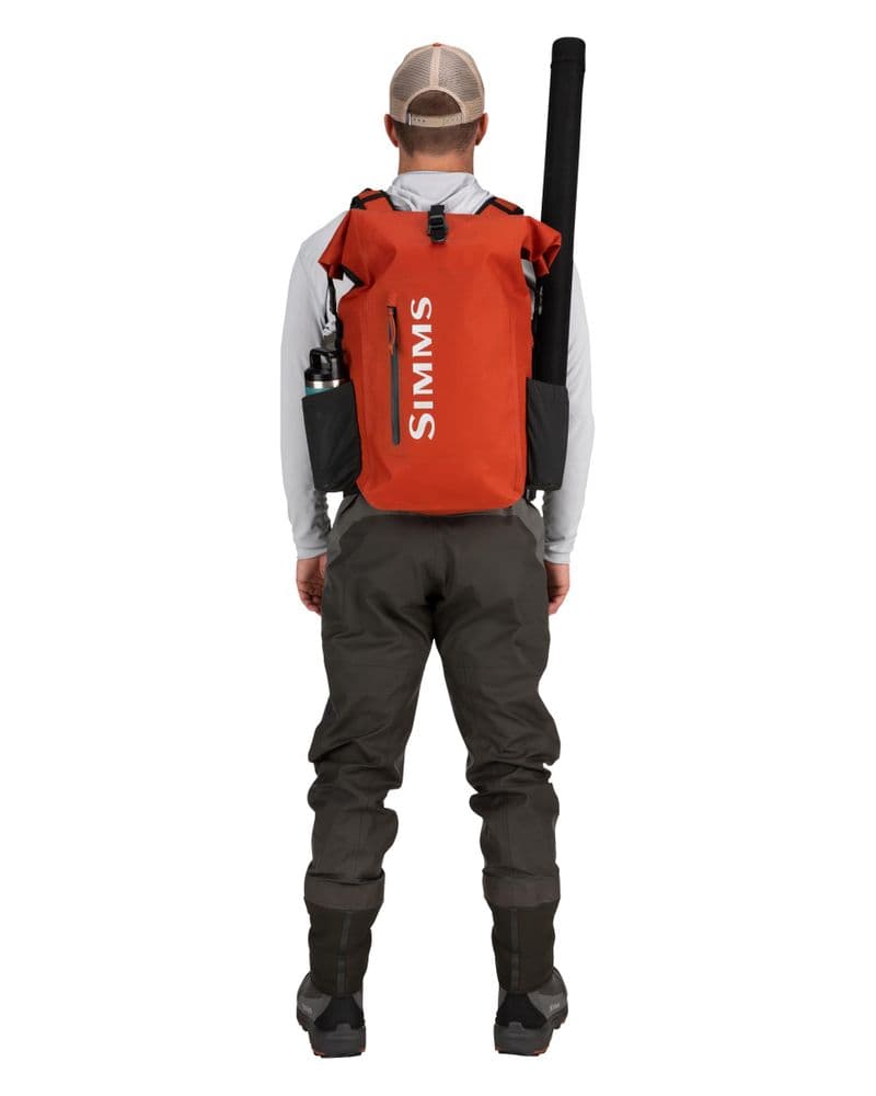 Dry Creek Rolltop Backpack  Simms Orange view 2