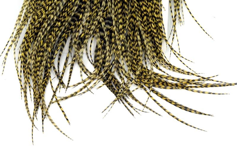 Whiting Bronze Saddle Grizzly dyed Dark Olive view 4