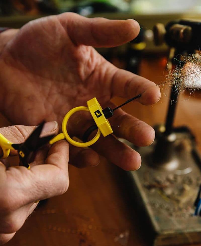 Gator Grip Dubbing Spinner - Yellow view 4