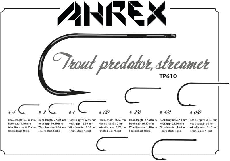 TP610 Trout Predator Streamer #