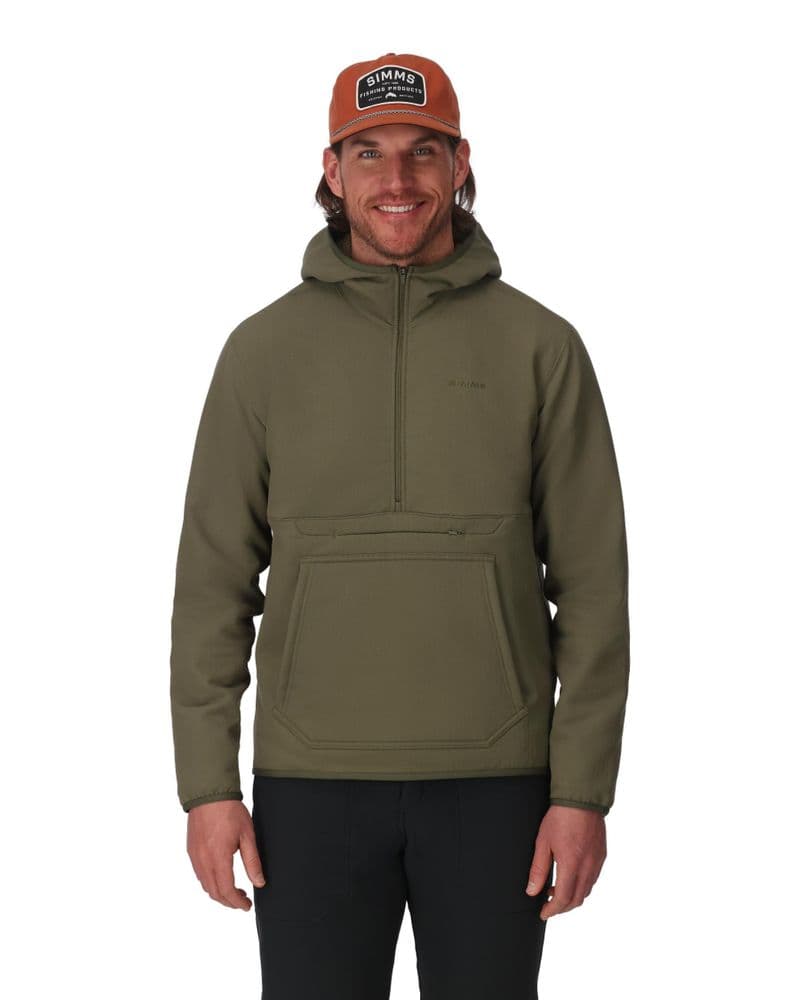 Strata 330 Half-Zip Hoody Loden view 3