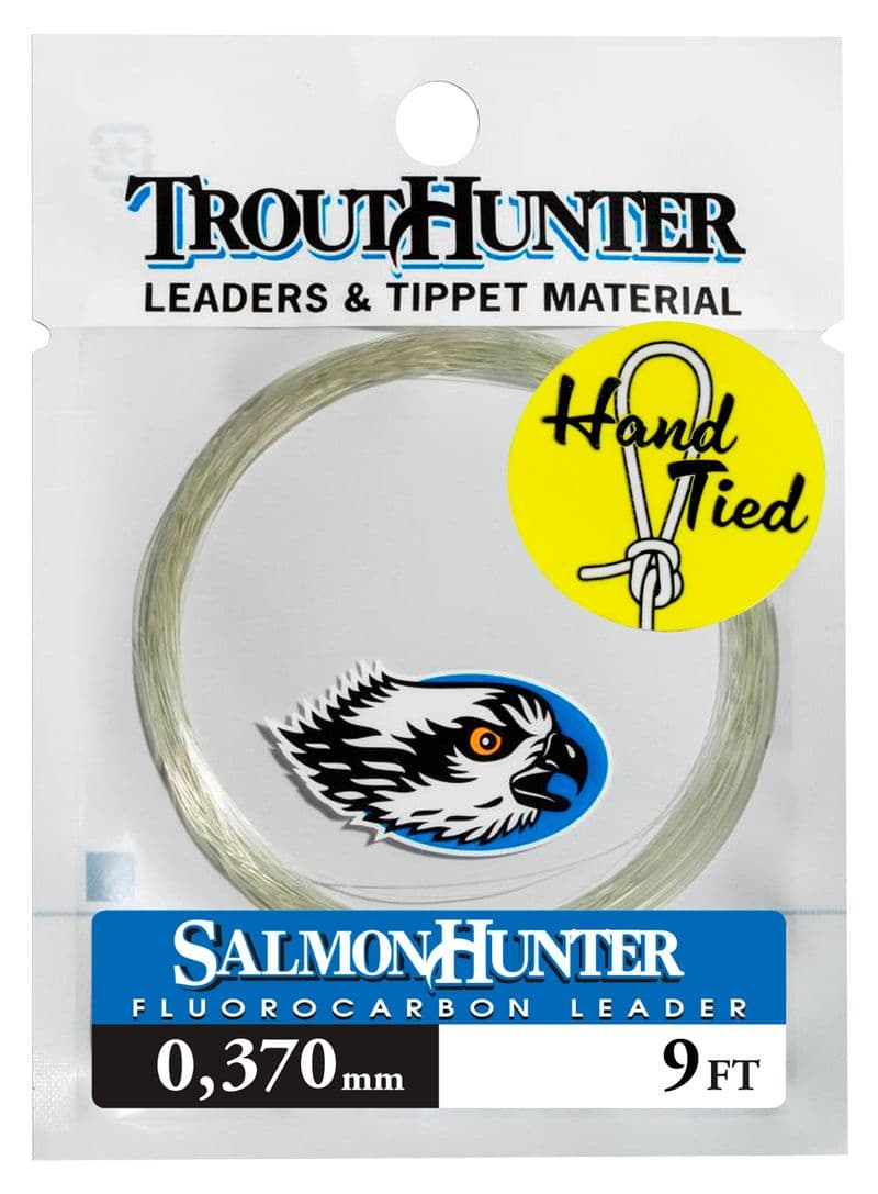 SalmonHunter Fluorocarbon Leader w/loop 9ft |