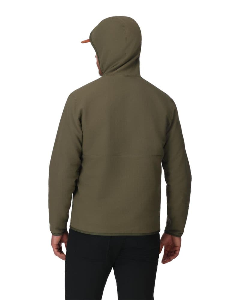 Strata 330 Half-Zip Hoody Loden view 4