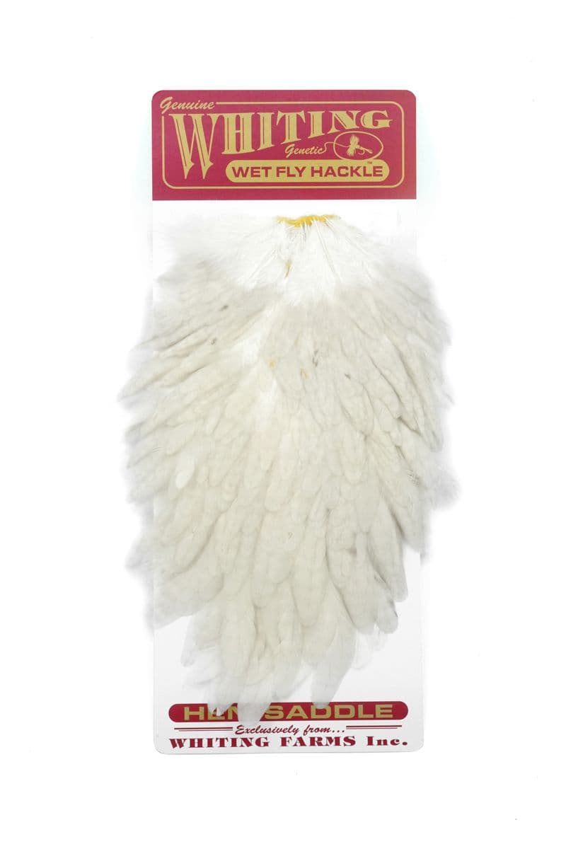 Whiting Hen Saddle White view 3