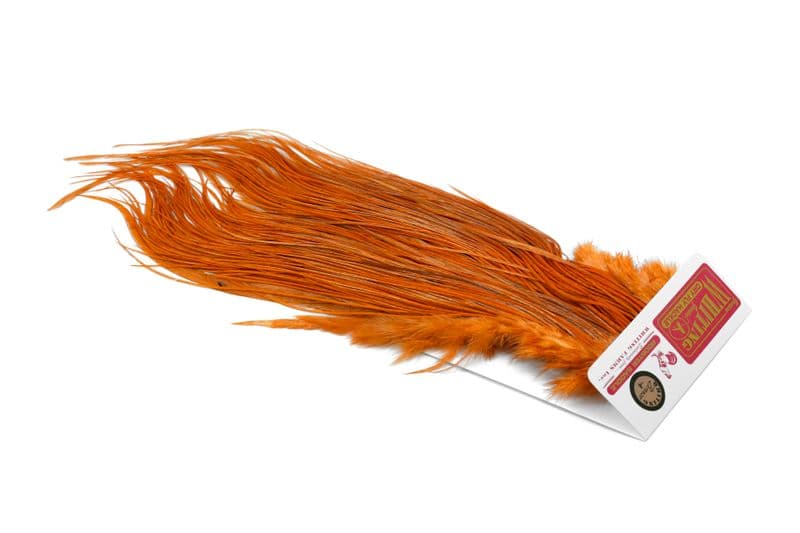 Whiting Bronze Saddle White dyed Golden Brown view 2
