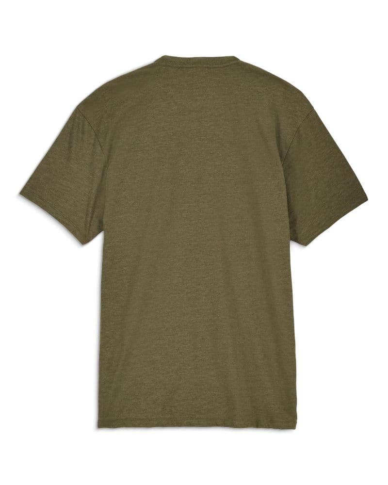 Stamp Lock T-shirt Military Heather view 2