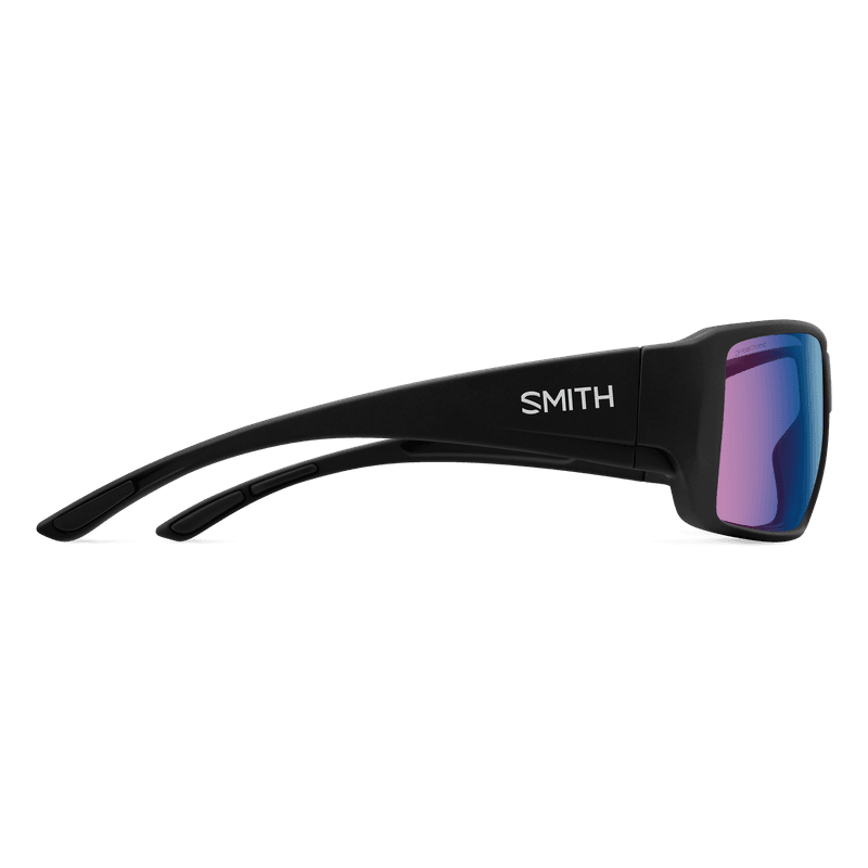 Guide's Choice XL Matte Black CP Glass Polarchromic Rose Blue Mirror view 3