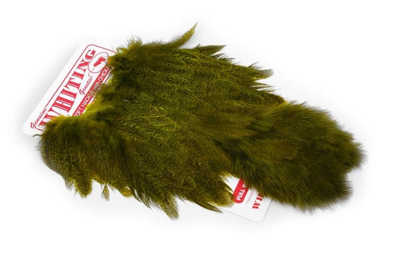 Coq De Leon Hen SH/C Speckled dyed Golden Olive view 2