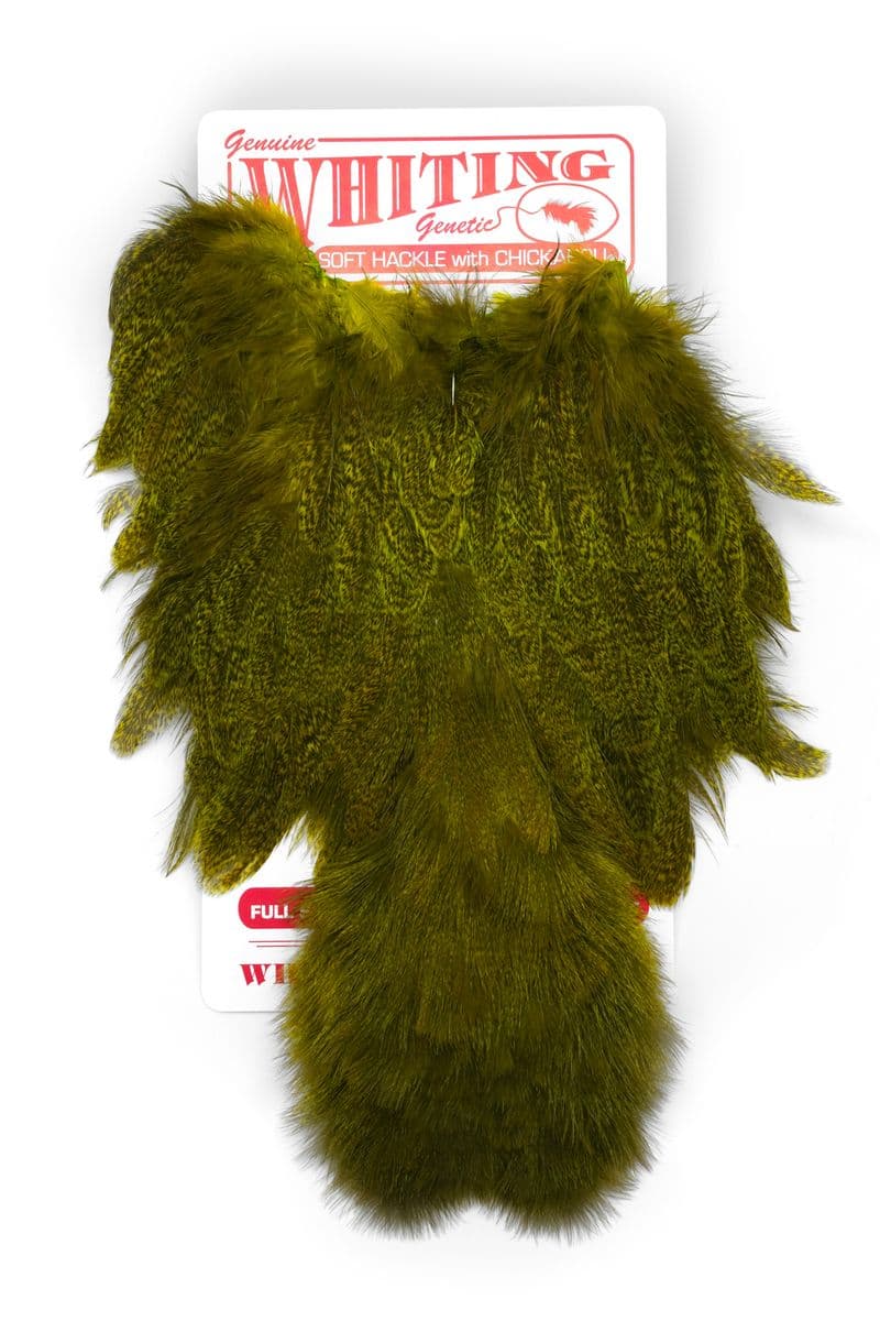 Coq De Leon Hen SH/C Speckled dyed Golden Olive view 3