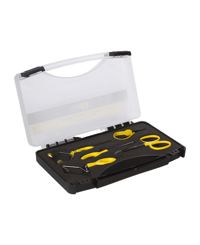 Core Fly Tying Tool Kit - Yellow view 2