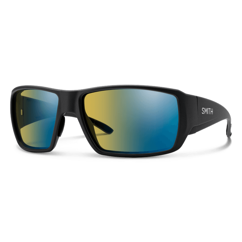 Guide's Choice XL Matte Black CP Glass Polarchromic Yellow Blue Mirror view 2