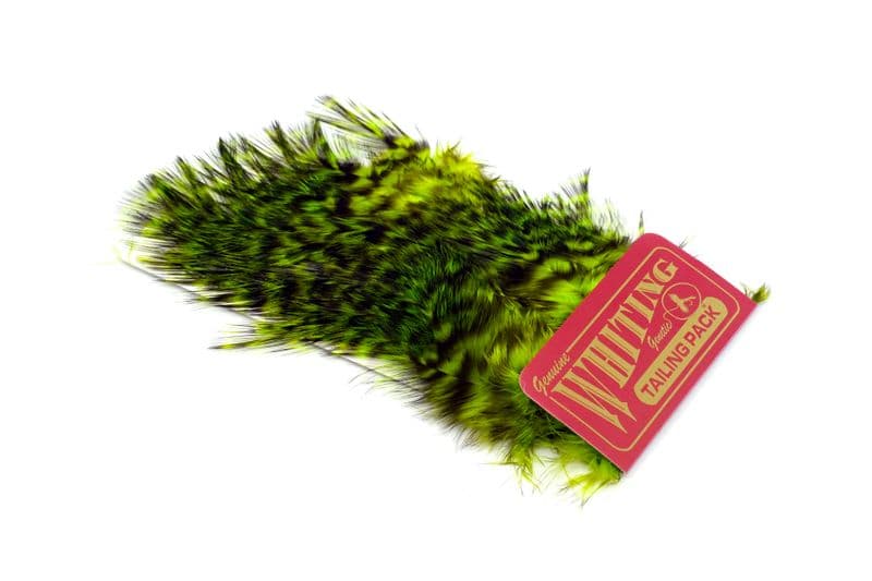 Coq de Leon Tailing Pack Grizzly dyed Fl Grn Chart view 1