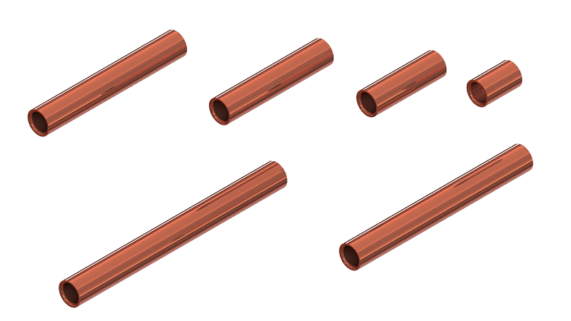 Flexi Weights L 20mm Copper view 3
