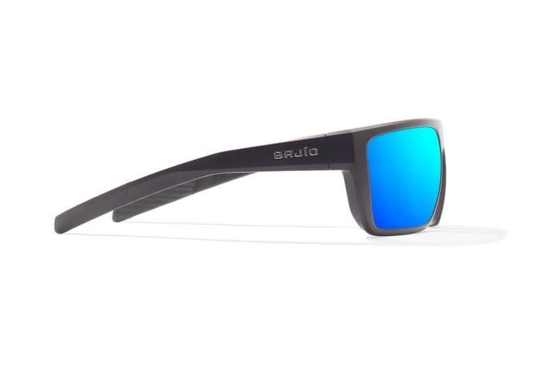Zapata Black Matte Blue Mirror Glass view 3