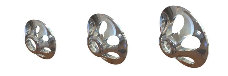 Ultra Sonic Discs M 9mm Silver Met view 3