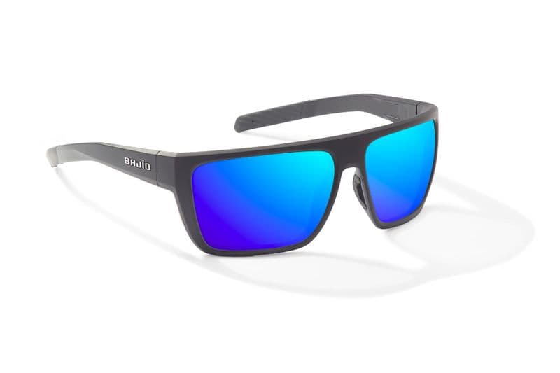 Zapata Black Matte Blue Mirror Glass view 2