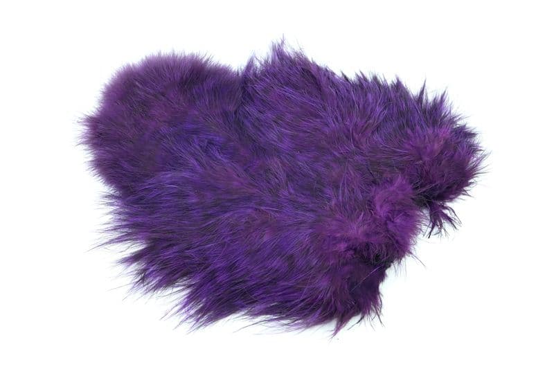 Spey SH/C  Grizzly dyed Purple view 1