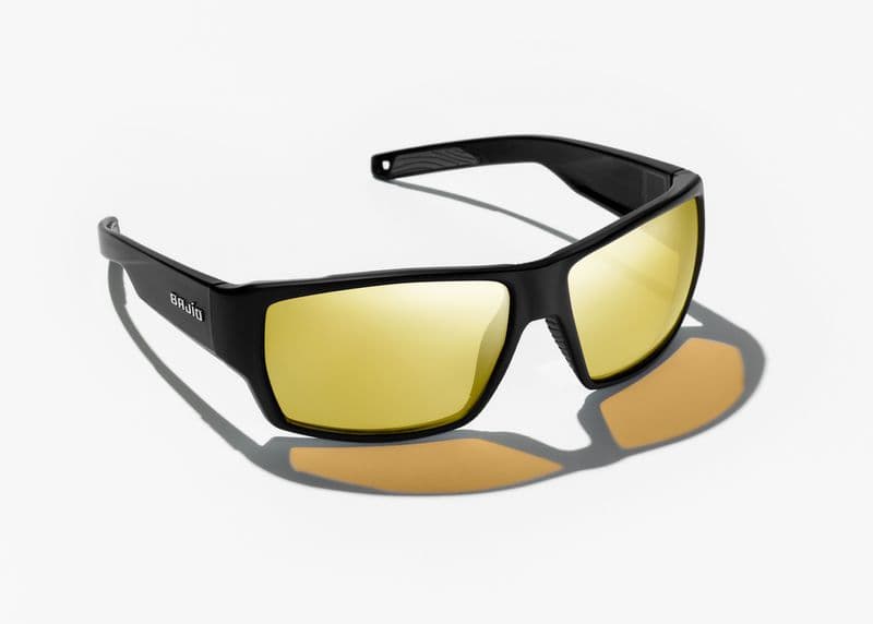 Vega Black Matte Yellow Glass view 1