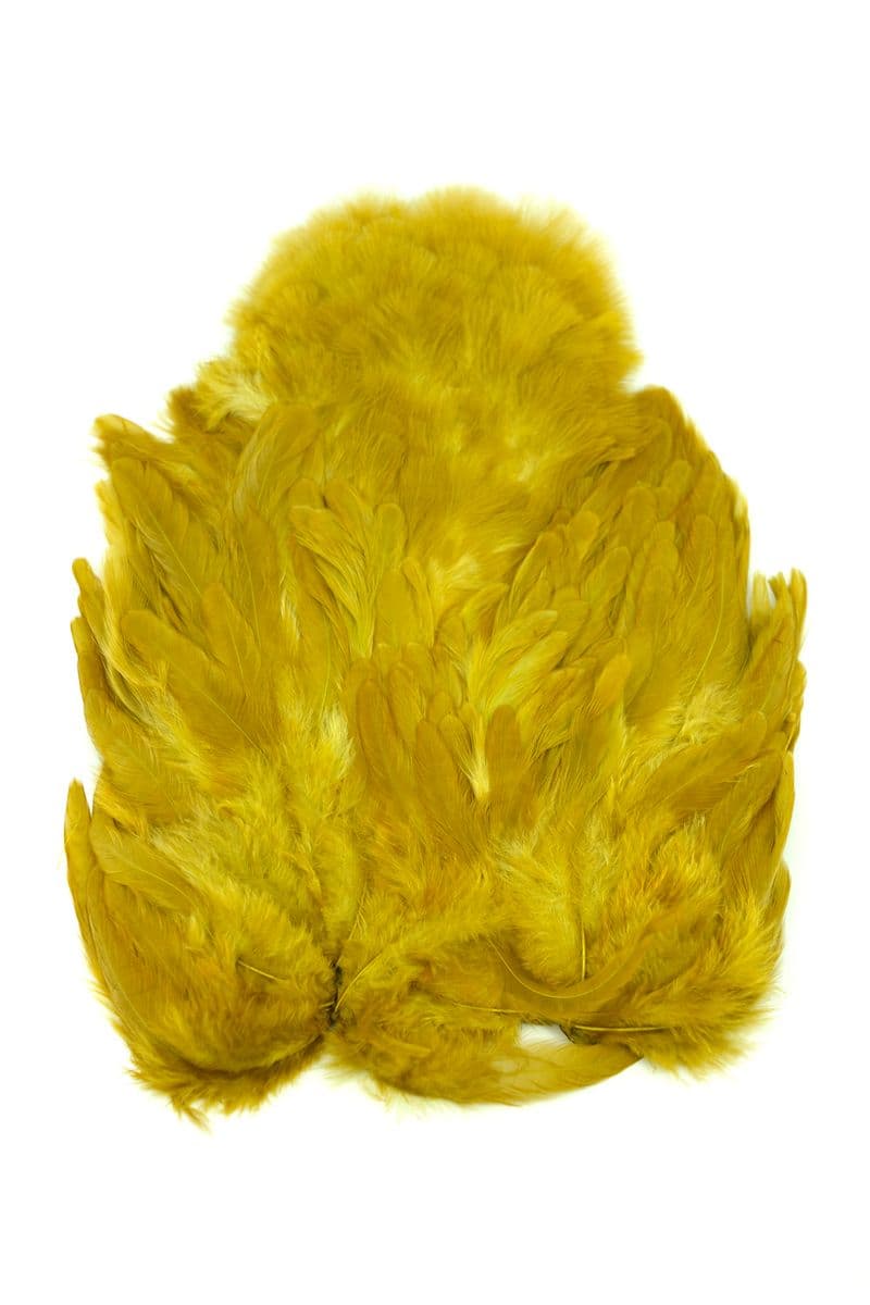 American Hen SH/C White dyed Golden Olive view 3