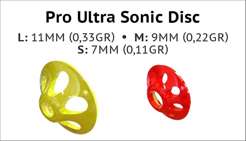 Ultra Sonic Discs M 9mm Orange Met view 5
