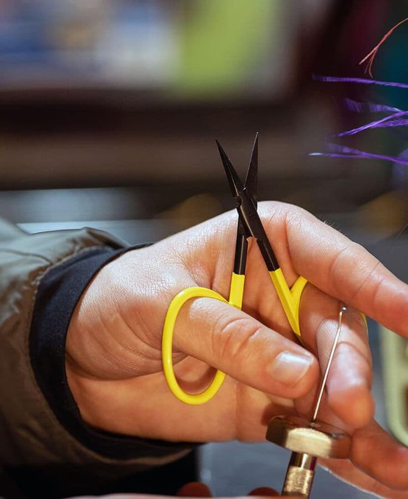 Ergo Arrow Point Scissors - Yellow view 1