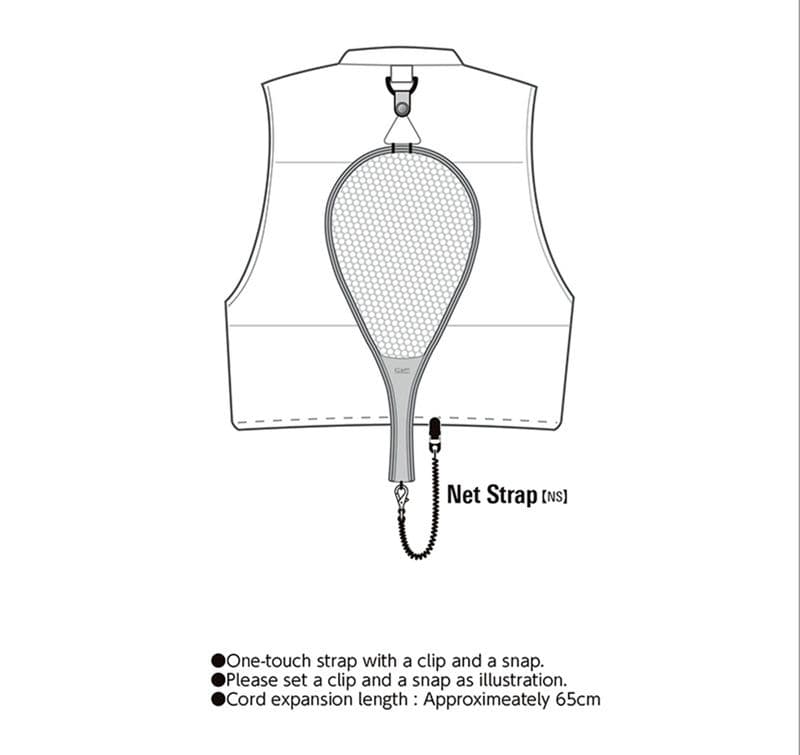 Net Strap Black (NS-BK) view 2