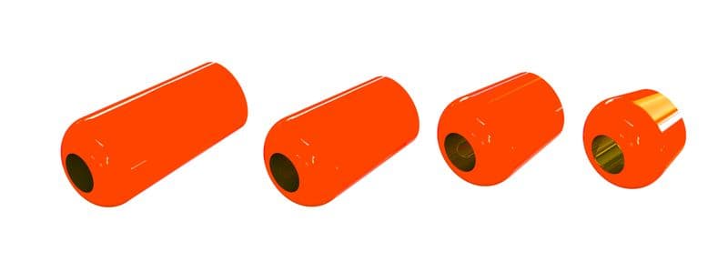 Drop Weights S 4mm Ultra Orange view 2
