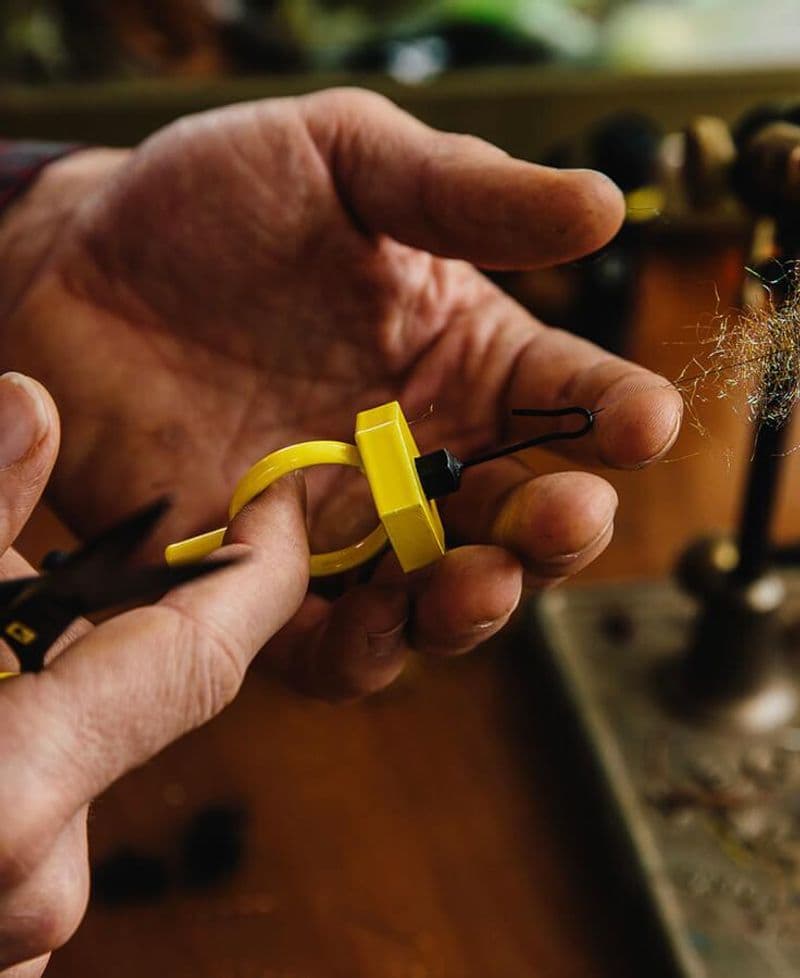 Gator Grip Dubbing Spinner - Yellow view 5