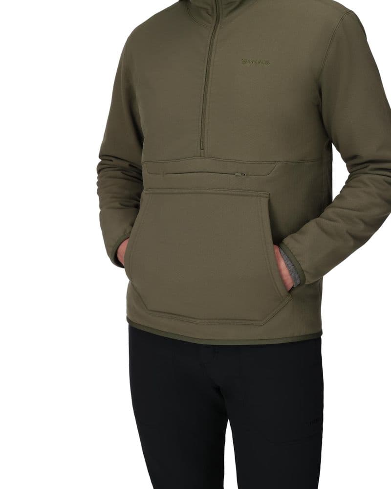 Strata 330 Half-Zip Hoody Loden view 6
