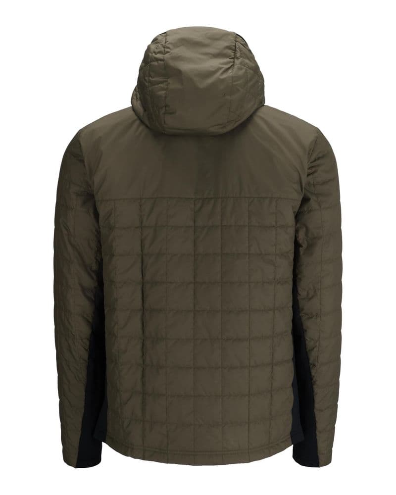 Fall Run Hybrid Hoody Loden view 3
