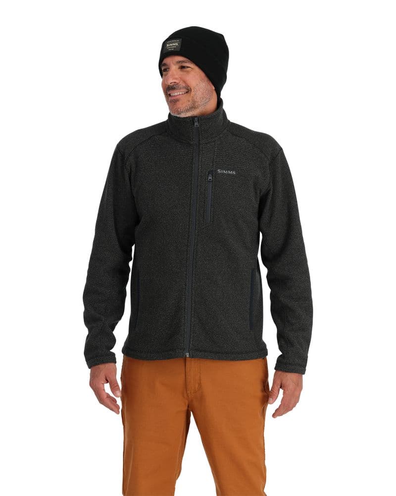 Rivershed Full Zip Black Heather view 3