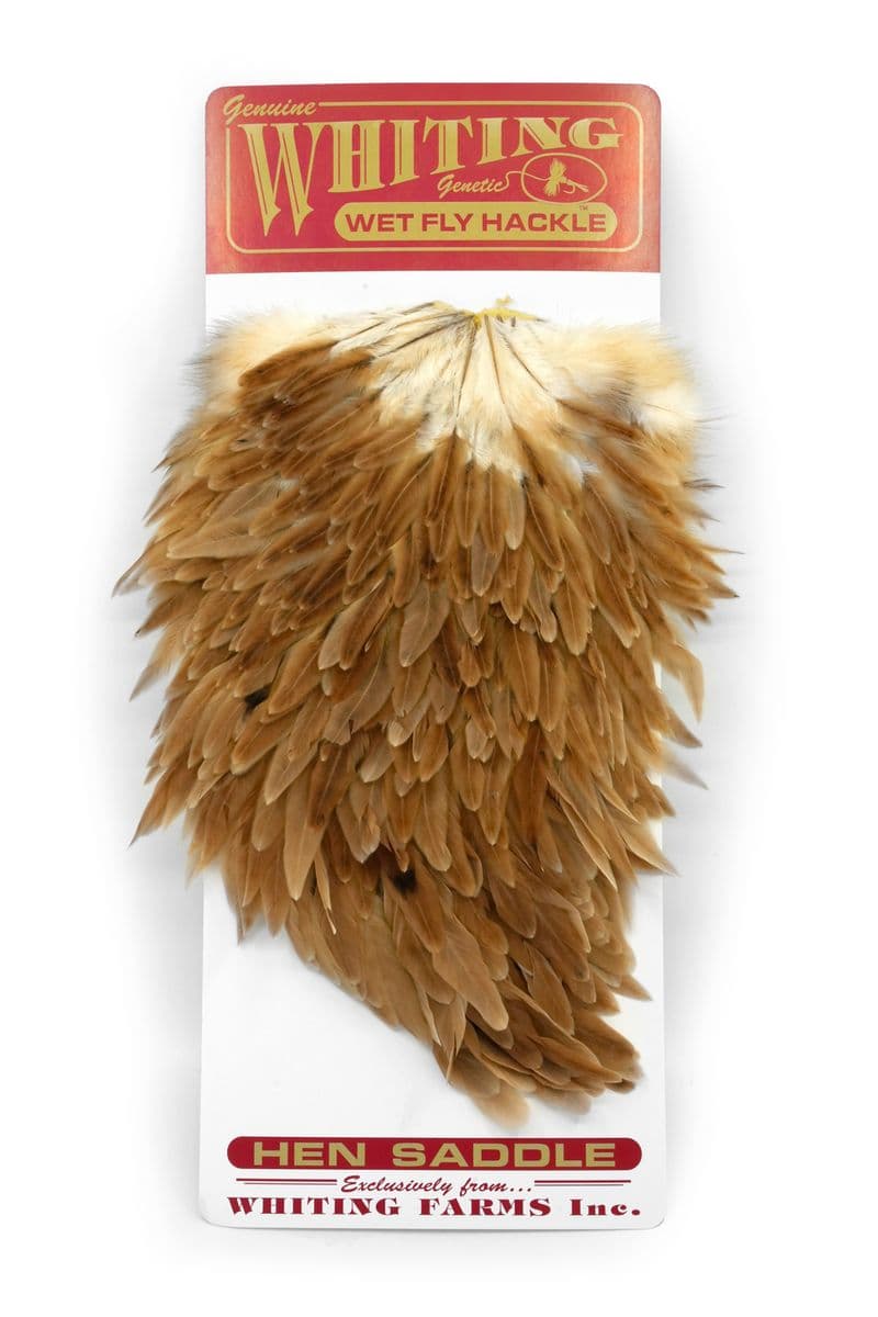 Whiting Hen Saddle Medium Ginger view 3