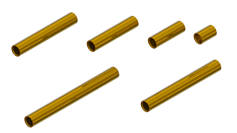 Flexi Weights L 20mm Gold view 3