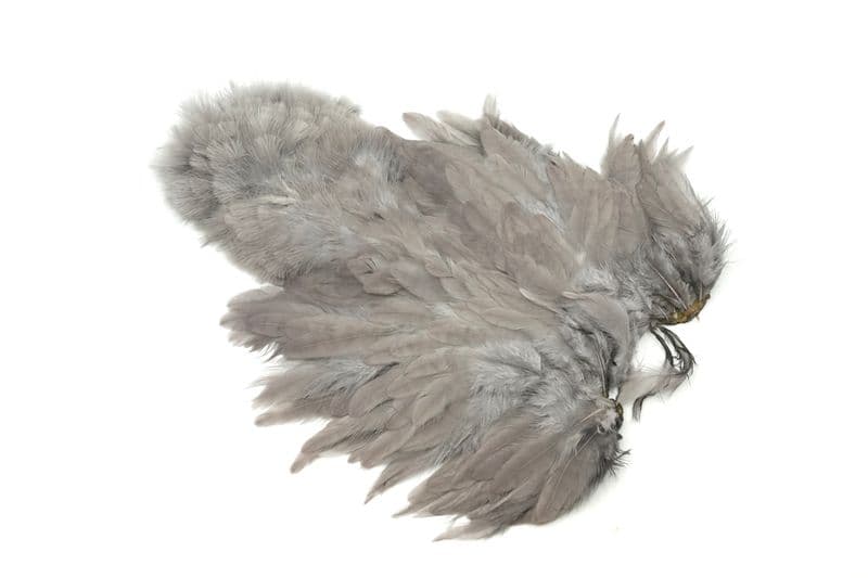 Whiting Rooster SH/C White dyed Medium Dun view 1
