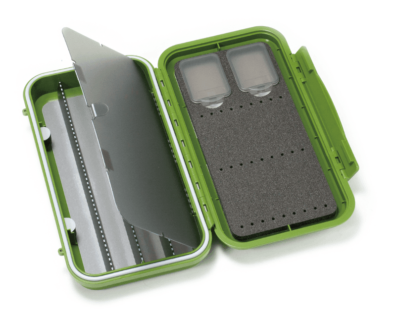 Large 3-Row WP Tube Fly Case w 4 Comp (CF-3404V) Olive view 1