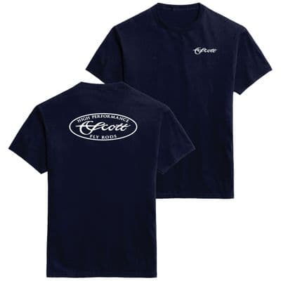 Oval Logo T-Shirt Navy