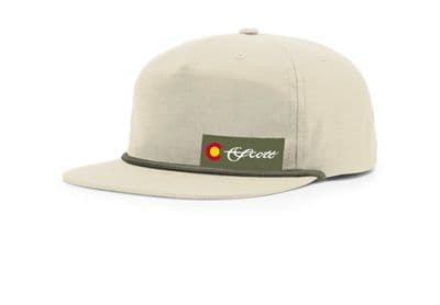 Flat Brim Hat Colorado Logo